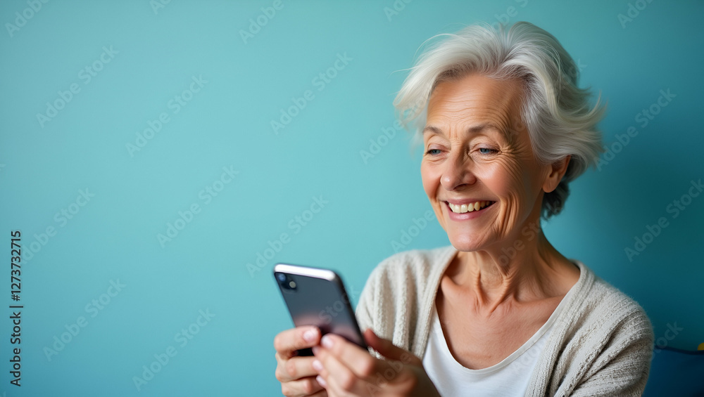 Title: Serene Elderly Grandmother with Gentle Wrinkles
Title: Serene Elderly Grandmother with Gentle Wrinkles