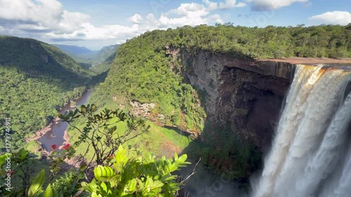 Kaieteur Falls, Potaro River in National park Essequibo Guyana
