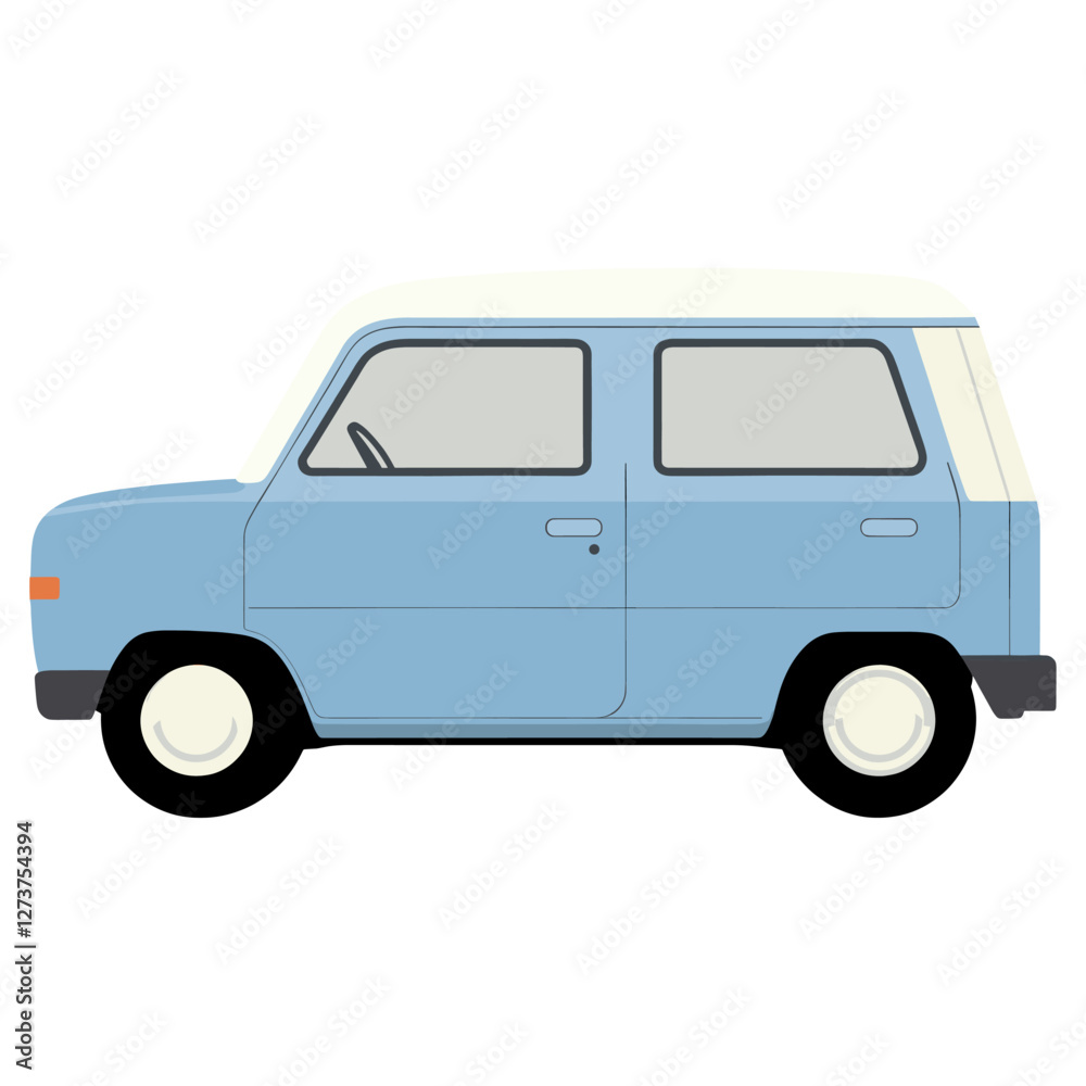 Car illustration automobile minimalist vector Car illustration automobile minimalist vector