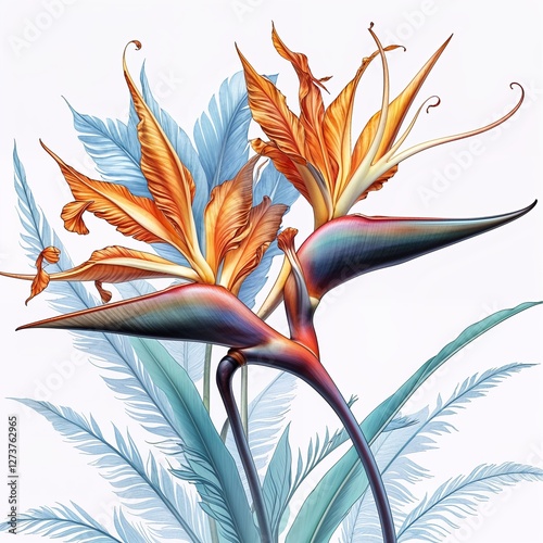 orange lily flower