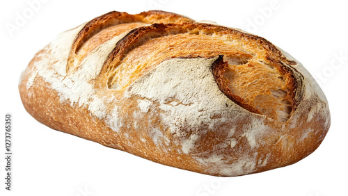 bread loaf Isolated on white background photo