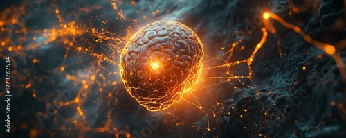 Revolutionary AI brain chip technology photo