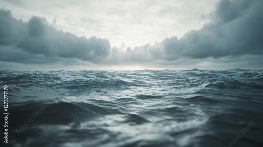 Long Exposure Photograph of Dramatic Ocean Coast Long Exposure Photograph of Dramatic Ocean Coast