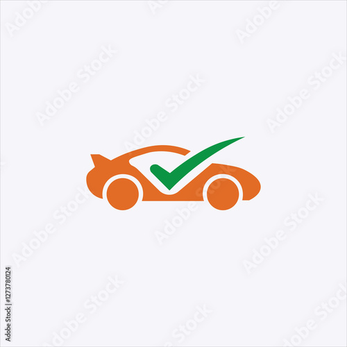Car Insurance logo Icon vector