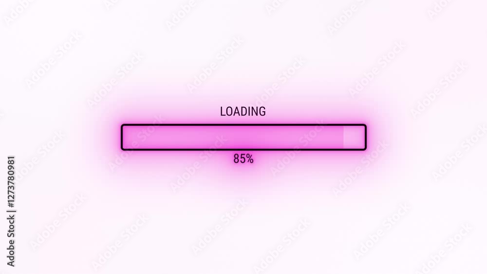 motion background. pink loading bar motion background. pink loading bar