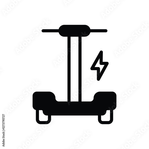Electric Walking vector icon