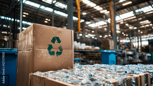 Biodegradable Packaging Factory Sustainable Materials Production