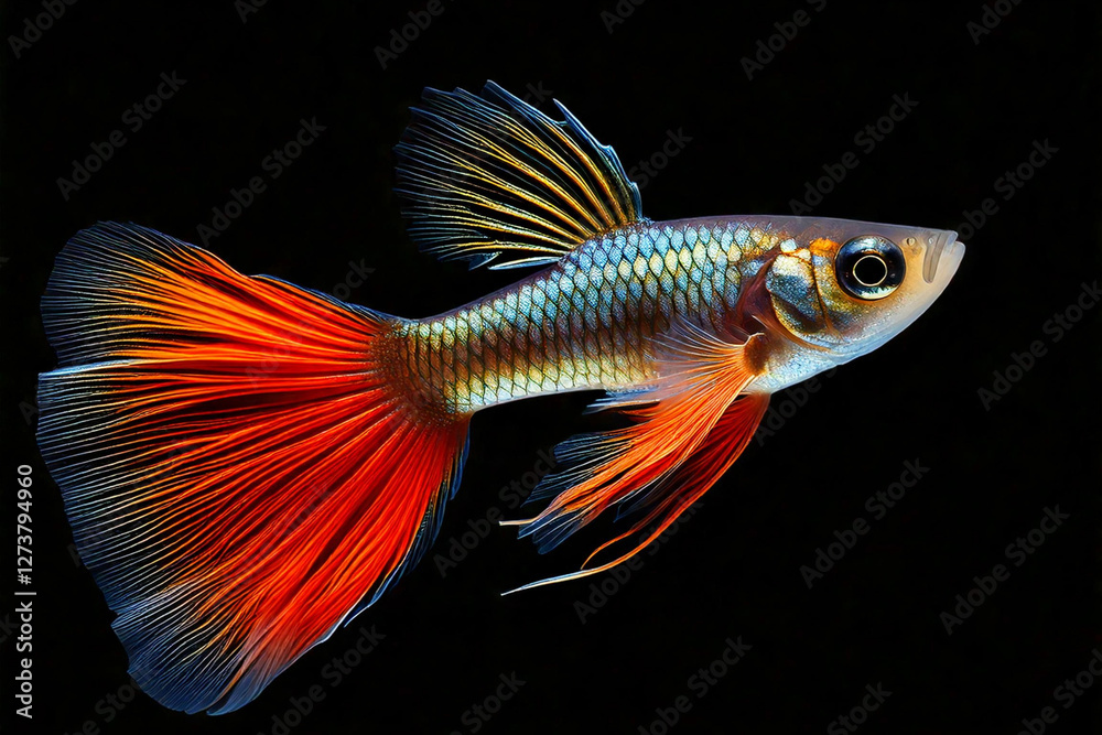 Fototapeta premium siamese fighting fish