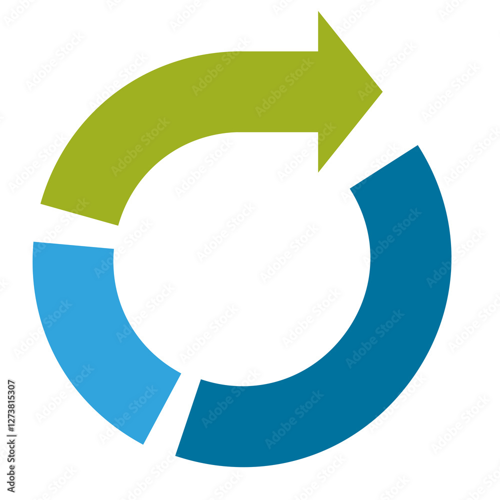 Modello di cerchio a freccia. Infografica dei dati dei passaggi di colore isolato su fondo trasparente png - illustrazioni Modello di cerchio a freccia. Infografica dei dati dei passaggi di colore isolato su fondo trasparente png - illustrazioni