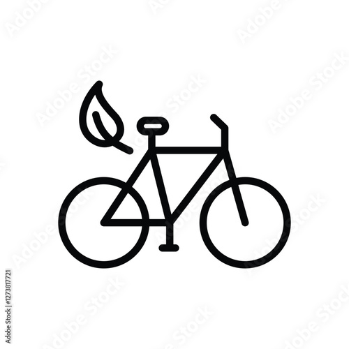Eco Mobility vector icon