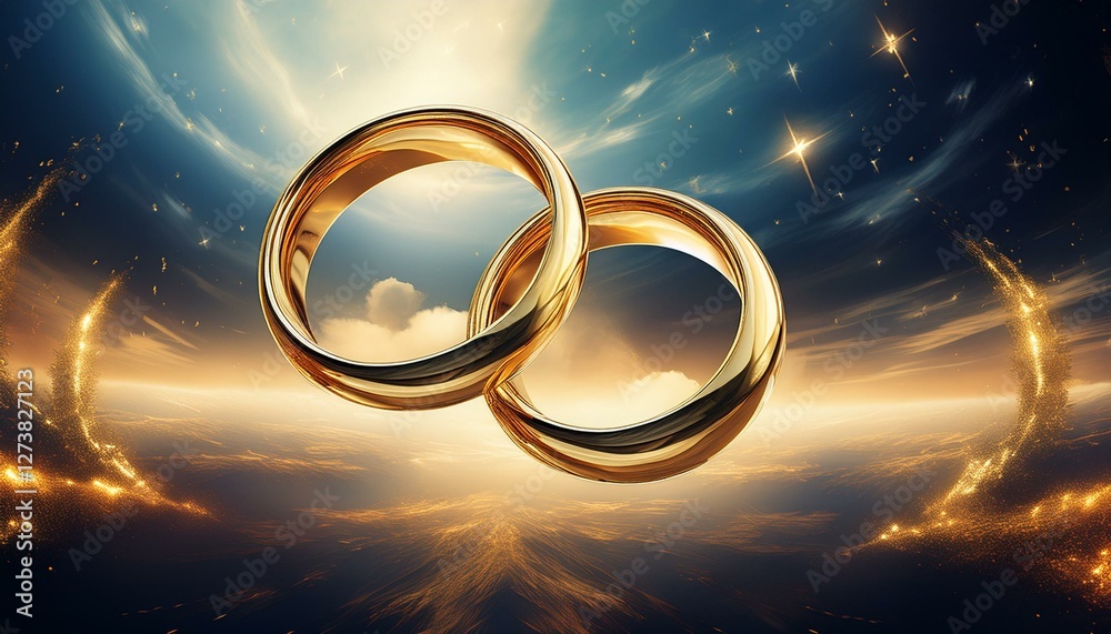 wedding rings against a sky background - great graphics for your wedding designs 5 wedding rings against a sky background - great graphics for your wedding designs 5