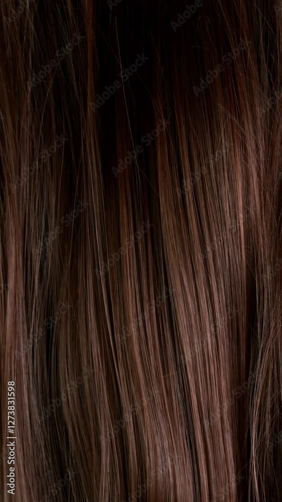 Super slow motion of beautiful healthy long smooth flowing brown hair. Filmed on high speed cinematic camera at 1000 fps. Super slow motion of beautiful healthy long smooth flowing brown hair. Filmed on high speed cinematic camera at 1000 fps.