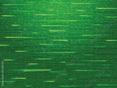 Abstract A022 green background with plants pattern shows the themes of Ecotechnology vector illustration graphic EPS 10