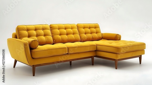 A sectional sofa is a versatile, multi-piece seating arrangement designed to fit various spaces and styles. Typically L-shaped or U-shaped, it offers ample seating, comfort, and flexibility for loungi