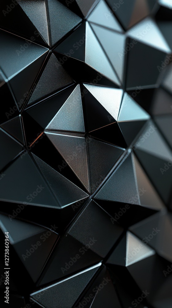 Intricate black geometric texture showcasing three-dimensional pyramid shapes in modern design Intricate black geometric texture showcasing three-dimensional pyramid shapes in modern design
