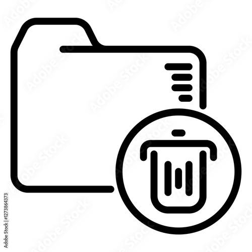 Remove icon, line icon style