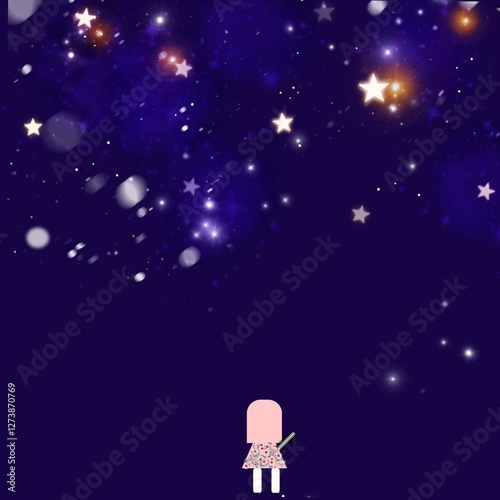 stars and moon