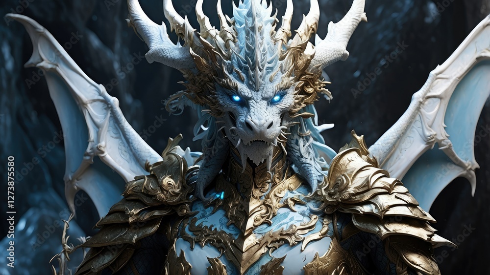 Fototapeta premium The dragon and the dragon by person