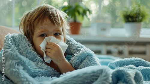 The Child with Tissue Blanket