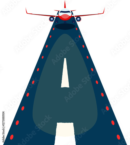 Summer travel font, letter A with plane on airport for typeface in English alphabet, vector type. Travel font cartoon letter A of airplane on runway, summer vacations and holiday trip typeface