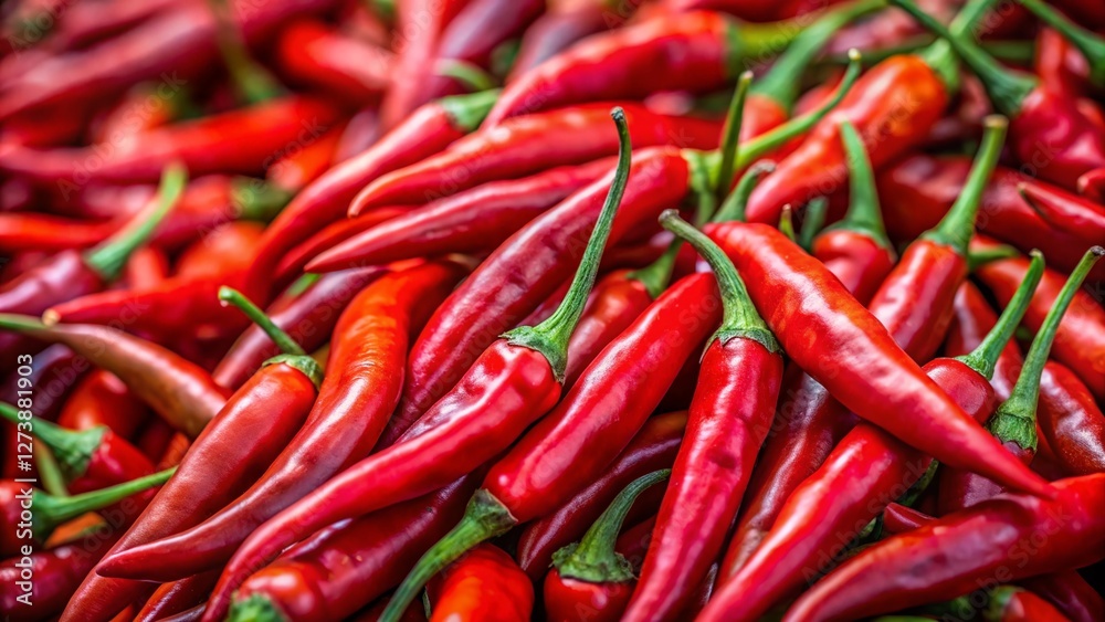 Spicy Chili Peppers: High-Resolution Stock Photo of Red Chili Power Spicy Chili Peppers: High-Resolution Stock Photo of Red Chili Power