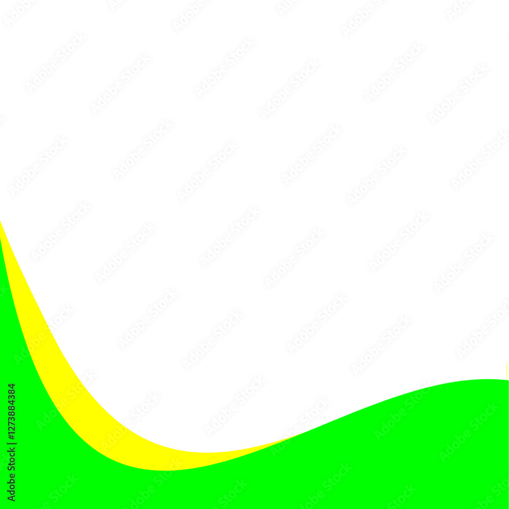 abstract green background with waves