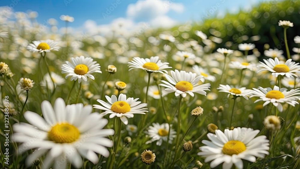 Fototapeta premium The Chamomile Blossom