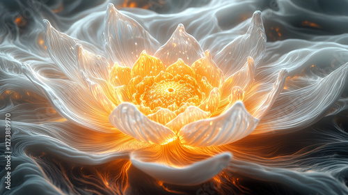 close up of yellow dahlia flower