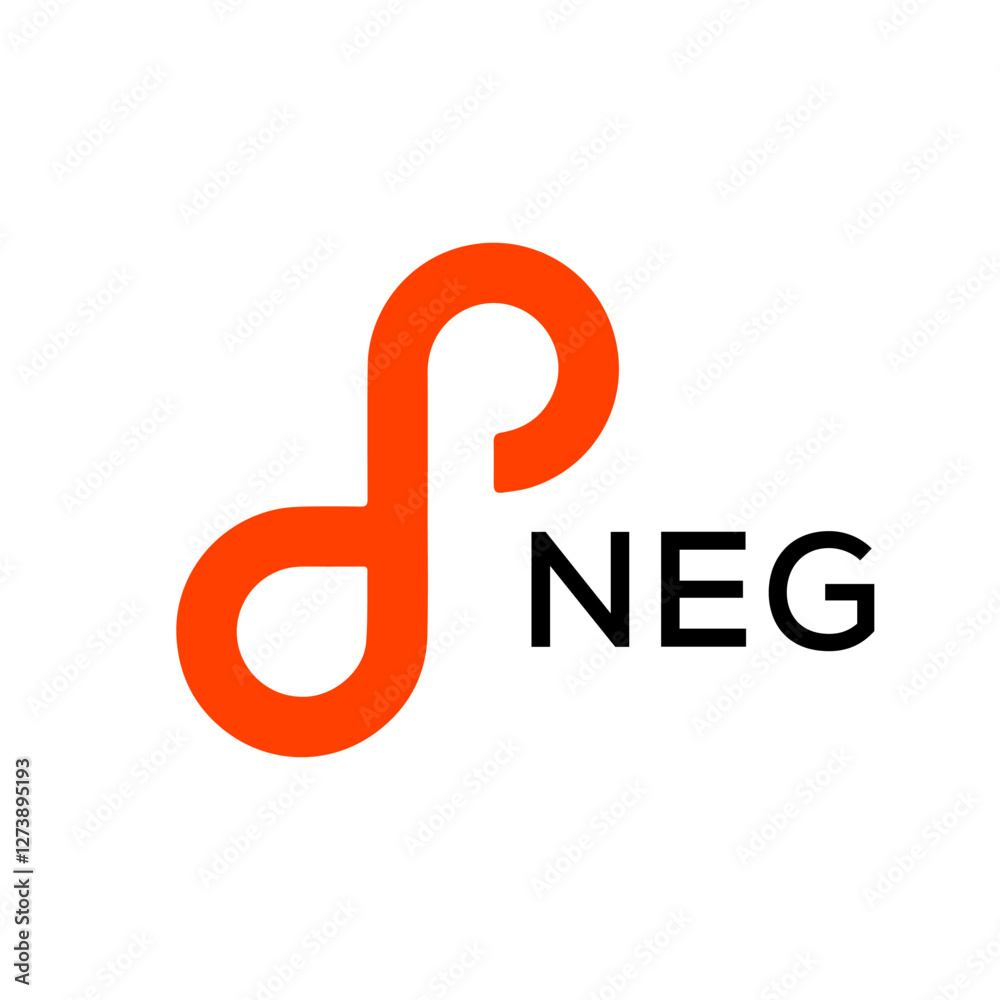 NEG Letter Initial Logo Design Template Vector Illustration NEG Letter Initial Logo Design Template Vector Illustration