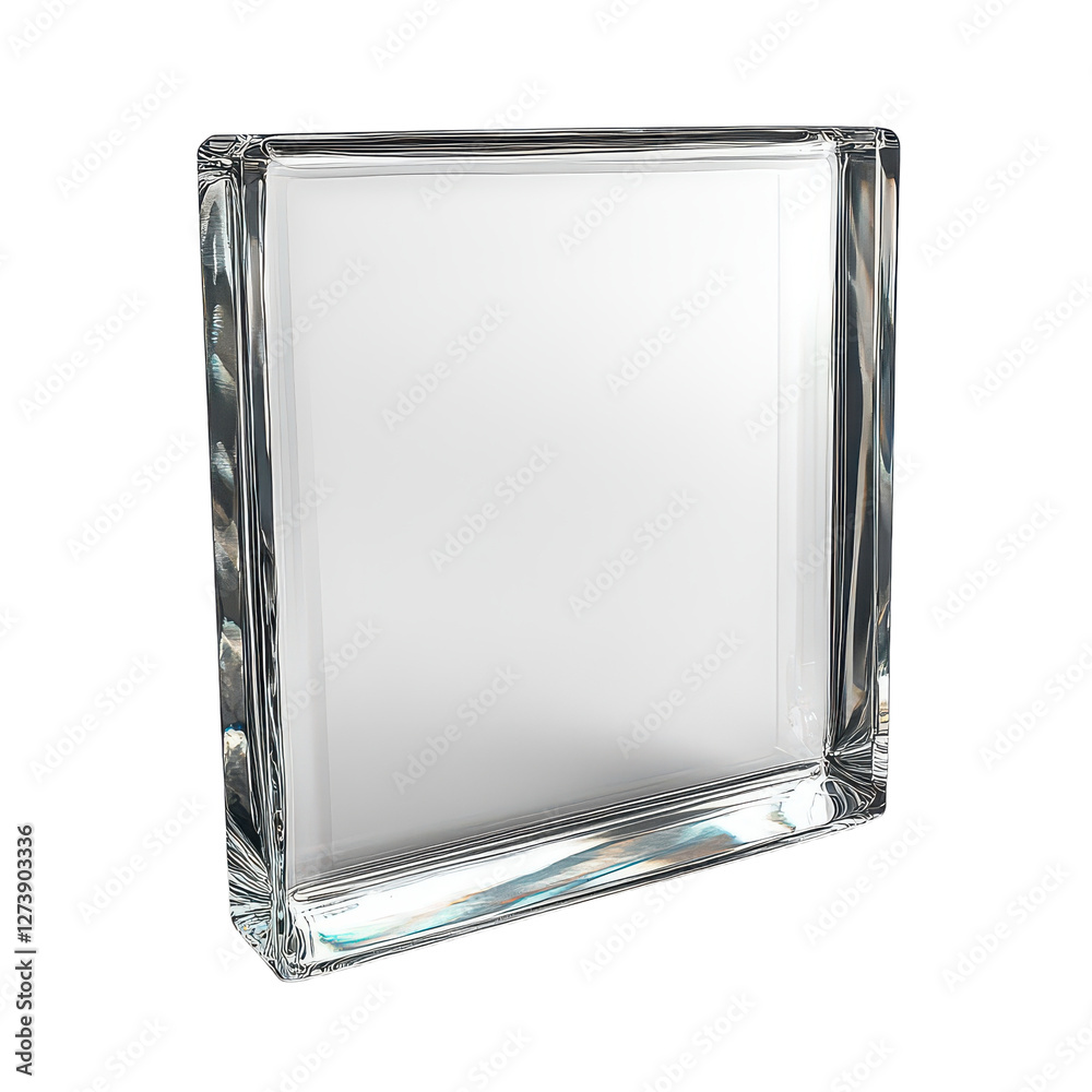 Clear glass square panel floating in space with transparent edges isolated on transparent background.png Clear glass square panel floating in space with transparent edges isolated on transparent background.png
