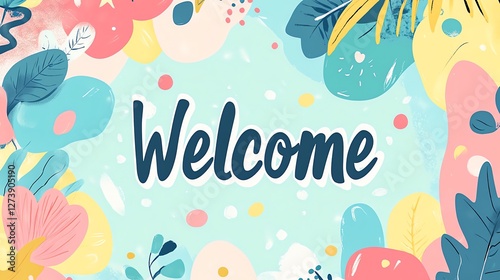 Welcome Slide - Beauty and Colorful