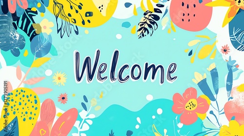 Welcome Slide - Beauty and Colorful