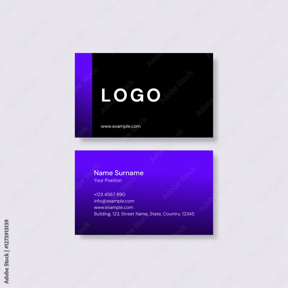 custom made wallpaper toronto digitalClean Business Card Template Design