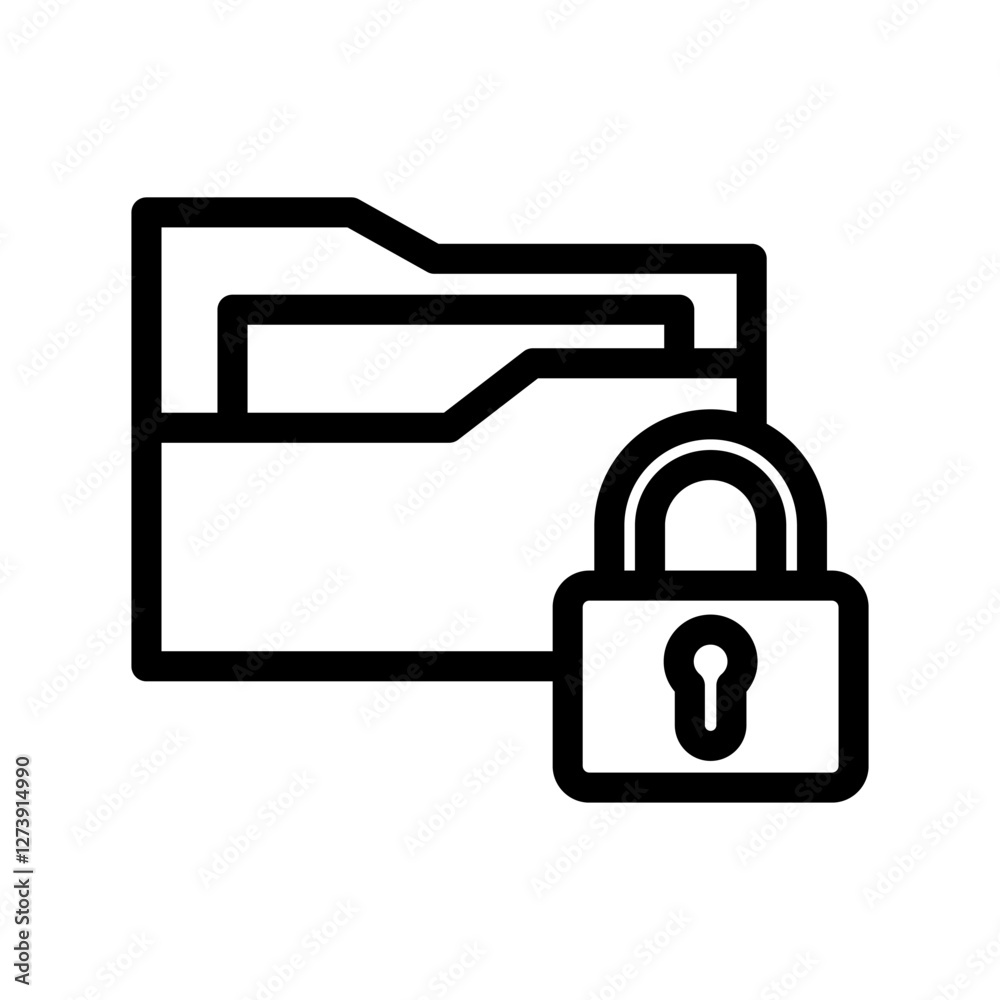 30 secure data line icon illustration vector graphic 30 secure data line icon illustration vector graphic