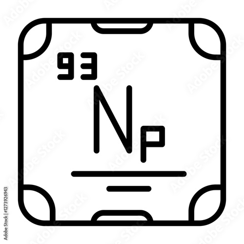 Neptunium Icon