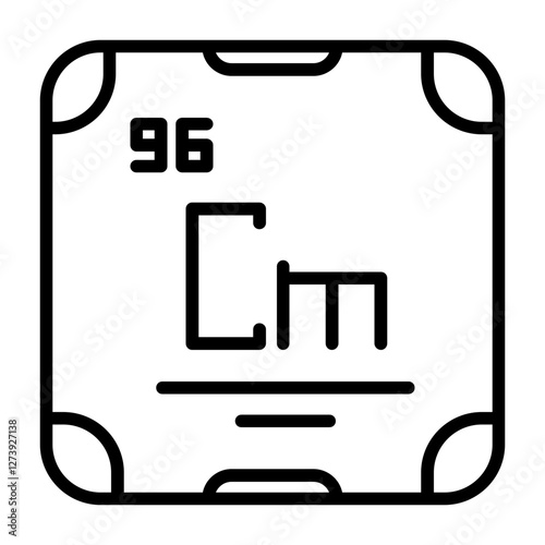 Curium Icon