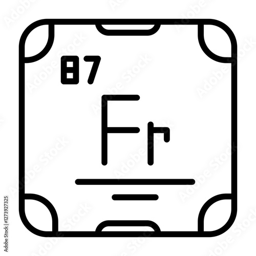 Francium Icon