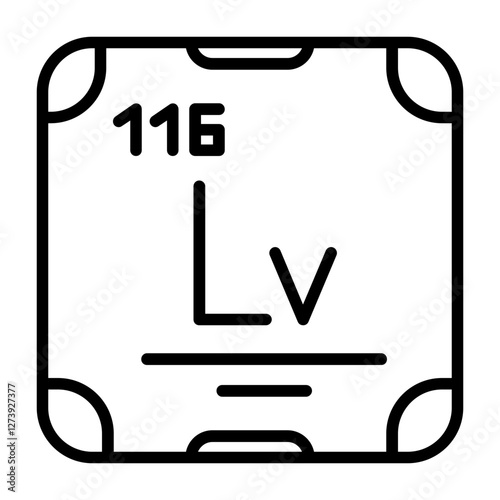 Livermorium Icon