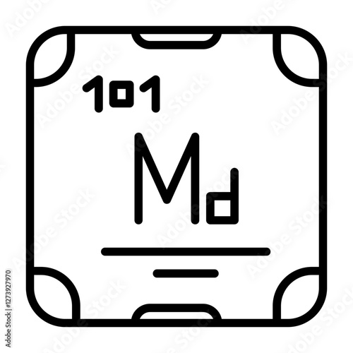 Mendelevium Icon