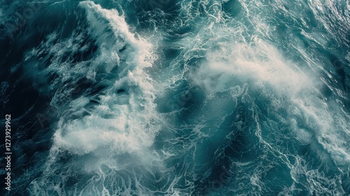 Majestic Ocean Waves Showcasing Nature's Raw Power