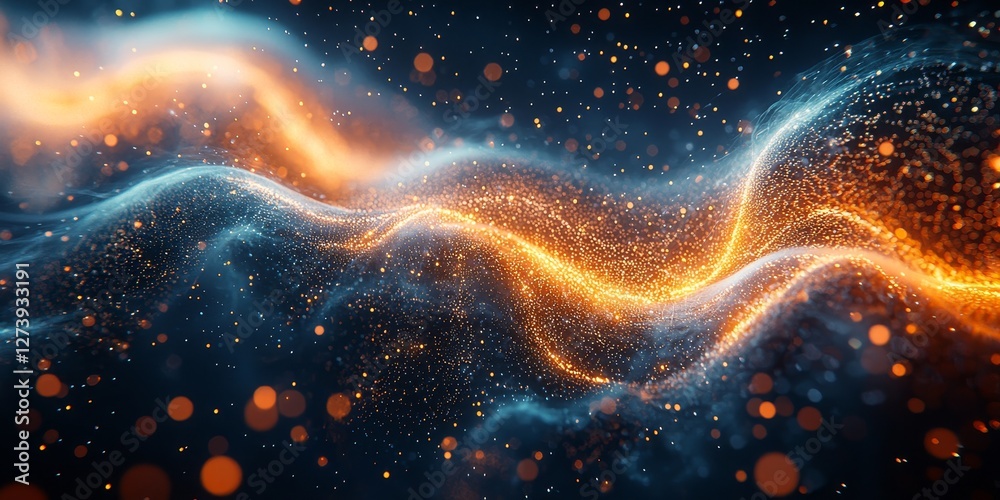 Obraz premium Advanced Quantum Communication Setup 