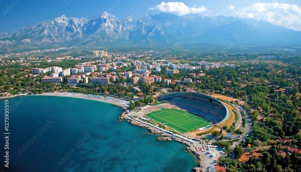 Fototapeta premium Coastal Stadium, Mountain View