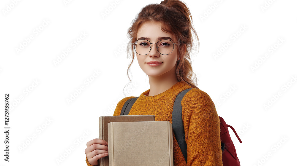 College student in a hoodie and backpack, looking excited and ambitious, casual and friendly expression, isolated on a transparent background
College student in a hoodie and backpack, looking excited and ambitious, casual and friendly expression, isolated on a transparent background