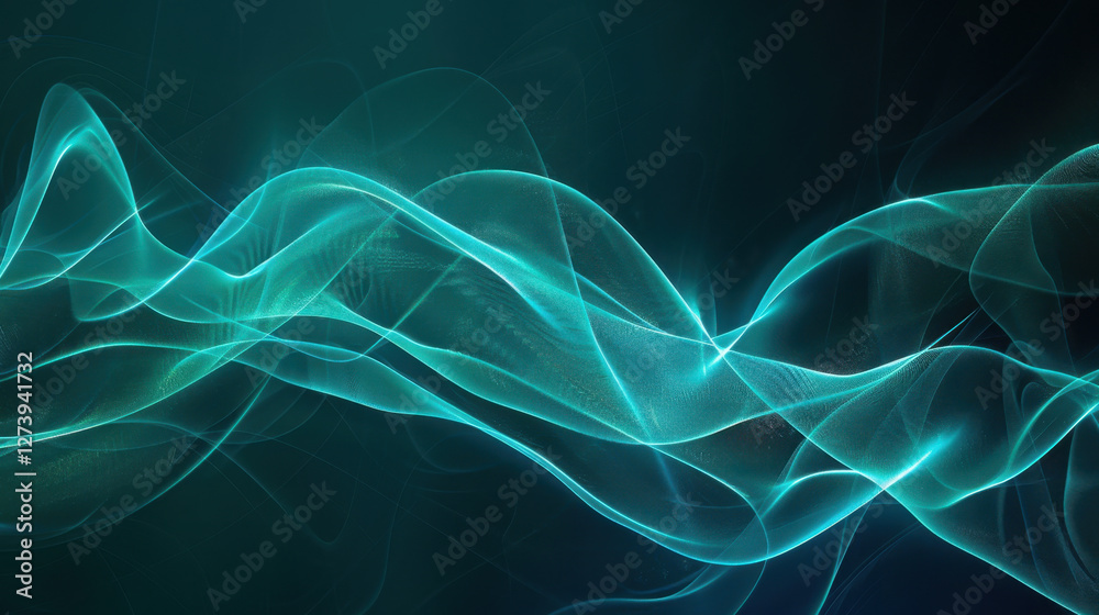 mesmerizing abstract wave pattern in shades of teal and blue, creating sense of fluidity and motion. design evokes feeling of tranquility and depth mesmerizing abstract wave pattern in shades of teal and blue, creating sense of fluidity and motion. design evokes feeling of tranquility and depth