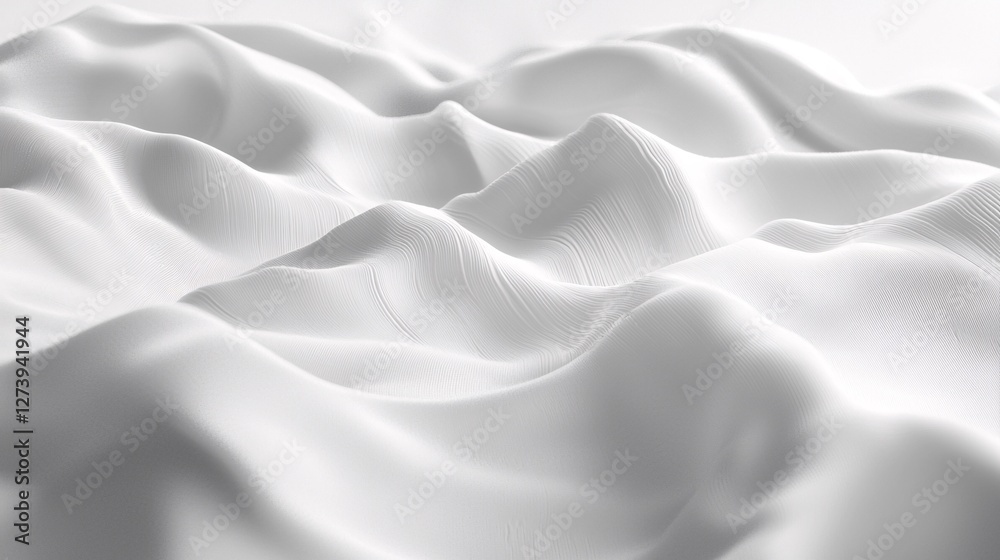 Naklejka premium abstract white wave patterns for modern design