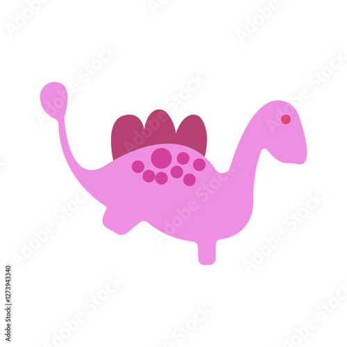 Cute Cartoon Dinosaurus