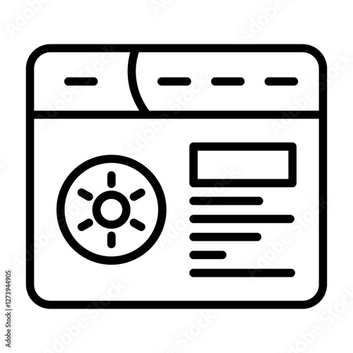 Auto Brightness Icon