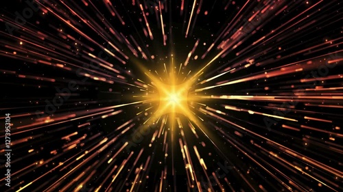 fireworks in the night sky