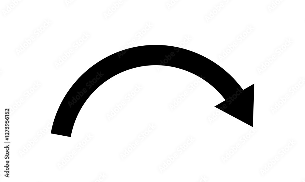 Black arrows set. Curved arrows. Arrow sign set. Black arrows set. Curved arrows. Arrow sign set.