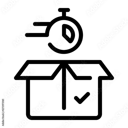 fulfillment line icon